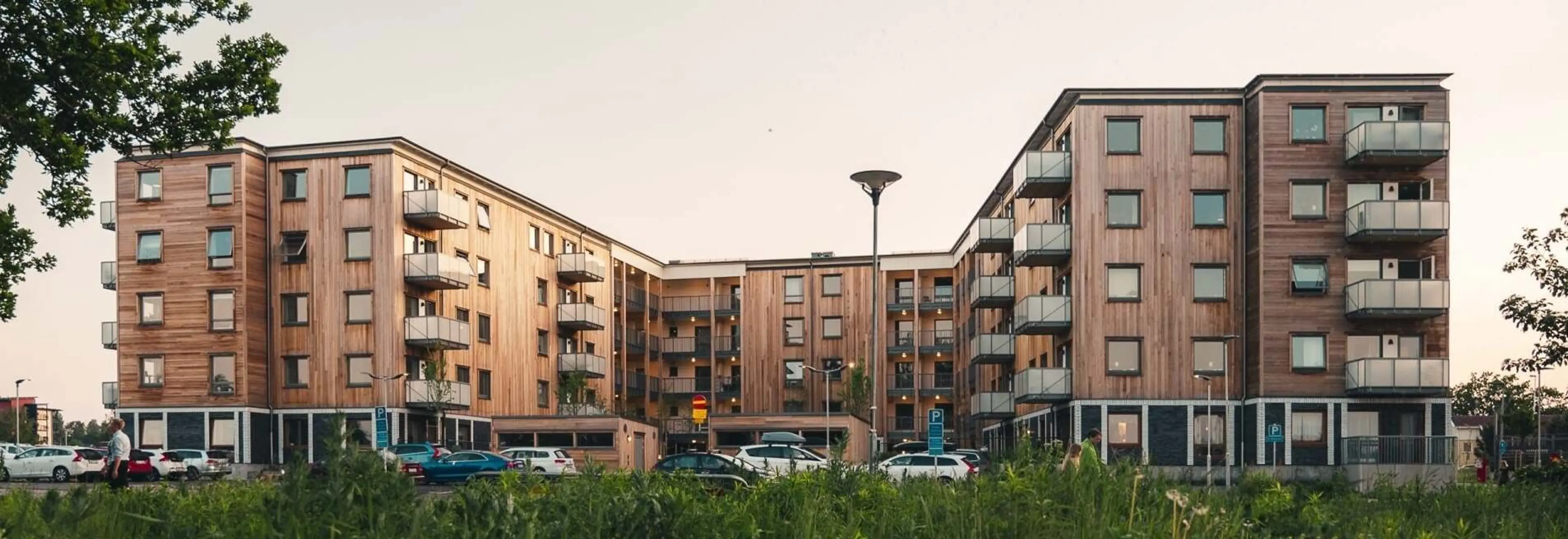 Fasad mot sjön Trummen, Ekologen